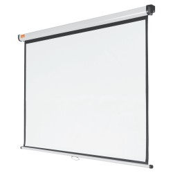 ECRAN proiectie  NOBO, manual, format 4 : 3, fixare perete | tavan, 150 x 114 cm, "1902391"