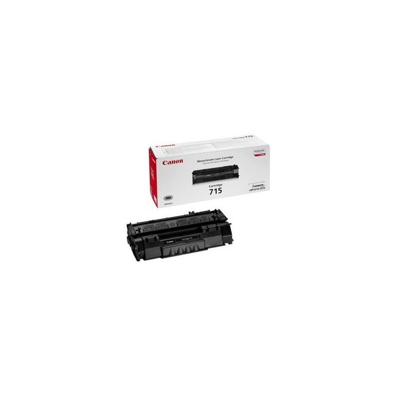 Toner Original Canon Black, CRG-715, pentru LBP-3310|LBP-3370, 4.5K, (timbru verde 1.2 lei) , "CR1975B002AA"