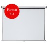 ECRAN proiectie  NOBO, manual, format 4 : 3, fixare perete | tavan, 175 x 132 cm, "1902392"