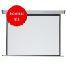 ECRAN proiectie  NOBO, electric, format 4 : 3, fixare perete | tavan, 160 x 120 cm, telecomanda, "1901971"