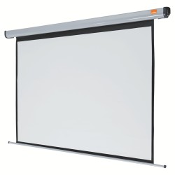 ECRAN proiectie  NOBO, electric, format 4 : 3, fixare perete | tavan, 160 x 120 cm, telecomanda, "1901971"