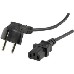 CABLU alimentare GEMBIRD 3m, intrare Shucko, iesire C13, 10A, certificare VDE, bulk, black, "PC-186-VDE-3M" (timbru verde 0.8 le