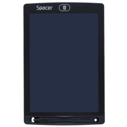 TABLETA LED SPACER pentru scris si desenat, interactiva, e-learning, 8.5 display, black, baterie CR1220 "SPTB-LED"   (timbru ver