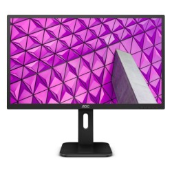 MONITOR AOC 27", home, office, IPS, WQHD (2560 x 1440), Wide, 250 cd/mp, 5 ms, VGA, DVI, HDMI, DisplayPort, "Q27P1" (timbru verd