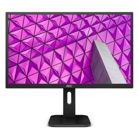 MONITOR AOC 27", home, office, IPS, WQHD (2560 x 1440), Wide, 250 cd/mp, 5 ms, VGA, DVI, HDMI, DisplayPort, "Q27P1" (timbru verd