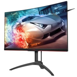 MONITOR AOC 31.5" gaming, VA, WQHD (2560 x 1440), Wide, curbat, 400 cd/mp, 4 ms, VGA, HDMI x 2, DisplayPort x 2, "AG322QC4" (tim