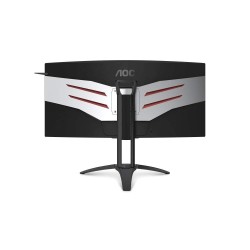 MONITOR AOC 35" gaming, MVA, UWQHD (3440 x 1440), Ultra Wide, curbat, 300 cd/mp, 4 ms, HDMI, DisplayPort, "AG352UCG6" (timbru ve