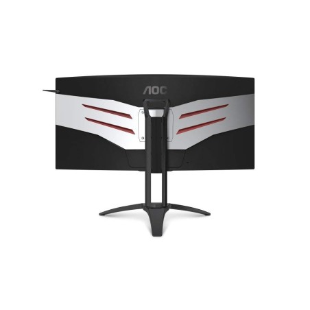MONITOR AOC 35" gaming, MVA, UWQHD (3440 x 1440), Ultra Wide, curbat, 300 cd/mp, 4 ms, HDMI, DisplayPort, "AG352UCG6" (timbru ve