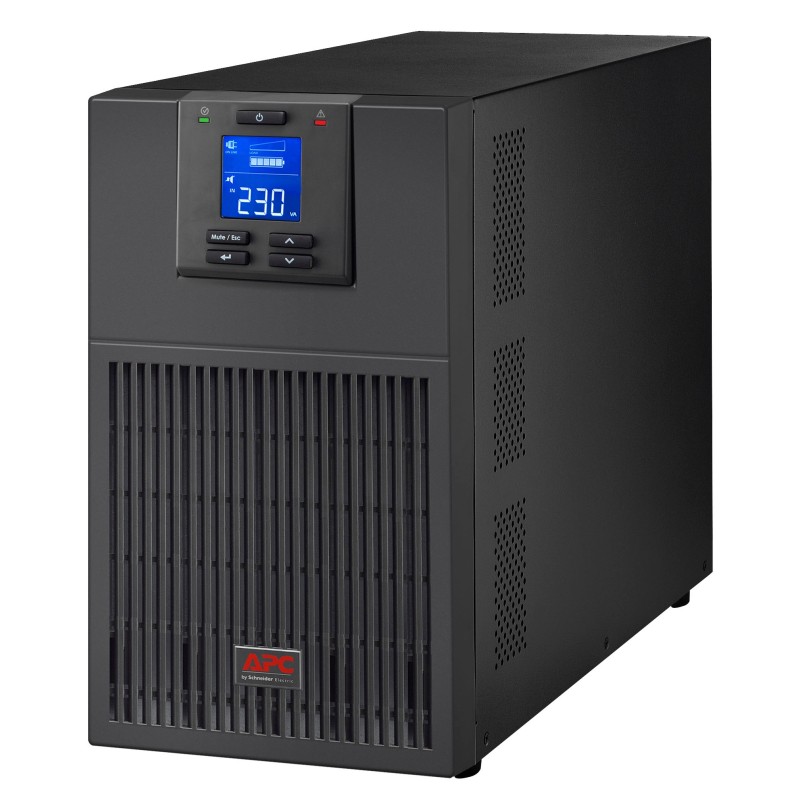 UPS APC, "Smart-UPS RV", Online cu sinusoida pura, mini tower, 3000VA/2400W, AVR, IEC x 6, display LCD,"SRV3KI" (timbru verde 40
