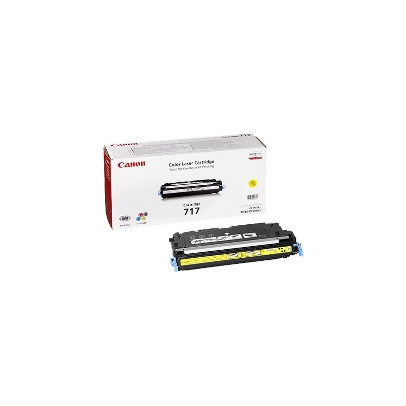 Toner Original Canon Yellow, CRG-717Y, pentru MF-8450, 4K, (timbru verde 1.2 lei) , "CR2575B002AA"