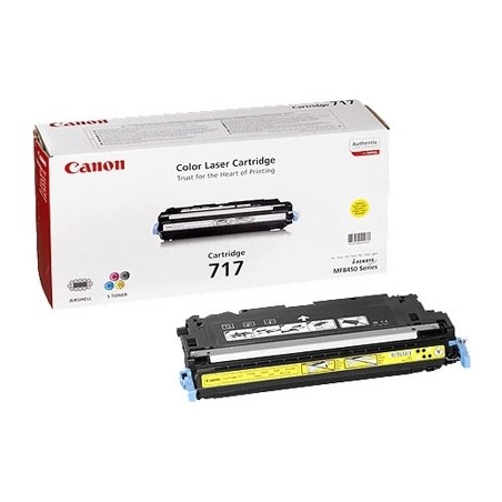Toner Original Canon Yellow, CRG-717Y, pentru MF-8450, 4K, (timbru verde 1.2 lei) , "CR2575B002AA"