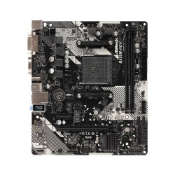 Placa de baza ASROCK AMD B450M-HDV R4.0, B450M-HDV R4.0, 2 DIMMs, Supports DDR4 3200+, 1 PCIe 3.0 x16, 1 PCIe 2.0 x1, 6 USB 3.1 
