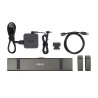DOCKING Station ASUS compatibil ASUS, conectare PC prin andocare la NB, USB 3.0 x 4, USB Type C x 1,  RJ-45, negru, "90XB04AN-BD
