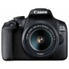 Camera foto CANON EOS-2000D kit,ob EF-S 18-55mm f/3.5-5.6 IS II 24.1MP,3.0" TFT fixed DIGIC 4+,ISO 100-6400,FullHD movies, HDMI 