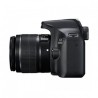 Camera foto CANON kit EOS-4000D+EF-S 18-55mm DCIII,18.7MP,2.7" TFT fixed DIGIC 4+,3 cadre/sec, ISO 100-6400,FullHD movies,30-1/4