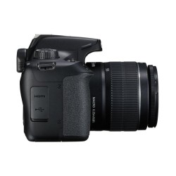 Camera foto CANON kit EOS-4000D+EF-S 18-55mm DCIII,18.7MP,2.7" TFT fixed DIGIC 4+,3 cadre/sec, ISO 100-6400,FullHD movies,30-1/4