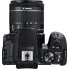 Camera foto CANON DSLR EOS 250D+18-55 IS STM kit,24.1MP,Dual Pixel CMOS,LCD 3" rabatabil,DIGIC 8,ISO Auto,filmare 4K,Full HD 50f