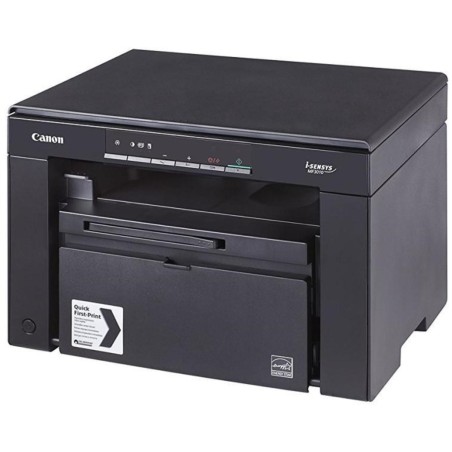 Multifunctional laser mono Canon MF3010 + 2X CRG725 incluse in pachet, dimensiune A4 (Printare, Copiere, Scanare), viteza 18ppm,