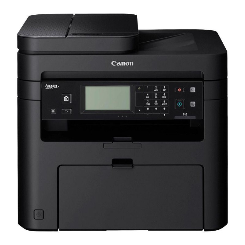 Multifunctional Laser mono Canon Bundle MF237W + 2 X CRG737, A4 (Printare,Copiere, Scanare,Fax),viteza 23ppm,600x600dpi,256MB RA