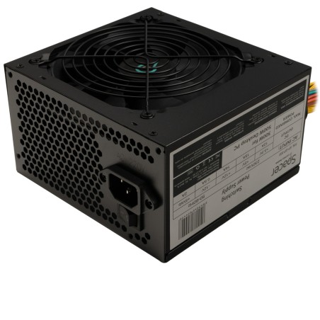 SURSA SPACER 500, 300W for 500 Desktop PC, PFC pasiv, fan 120mm, MB (20+4) x1, CPU (4+4) x1, PCI-E (6) x1, SATA x4, Molex x2, *r