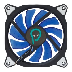 VENTILATOR SPACER PC 120x120x26 mm, BLUE ring of light, Fluid Bearing, 53CFM, conector 3-pin "SP-CF12-BL"