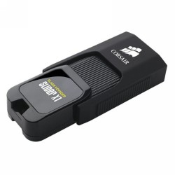 MEMORIE USB 3.0 CORSAIR 128 GB, retractabila, carcasa plastic, negru, "CMFSL3X1-128GB" (timbru verde 0.03 lei)