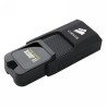 MEMORIE USB 3.0 CORSAIR 128 GB, retractabila, carcasa plastic, negru, "CMFSL3X1-128GB" (timbru verde 0.03 lei)
