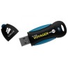 MEMORIE USB 3.0 CORSAIR 64 GB, cu capac, carcasa cauciuc, negru / albastru, "CMFVY3A-64GB" (timbru verde 0.03 lei)
