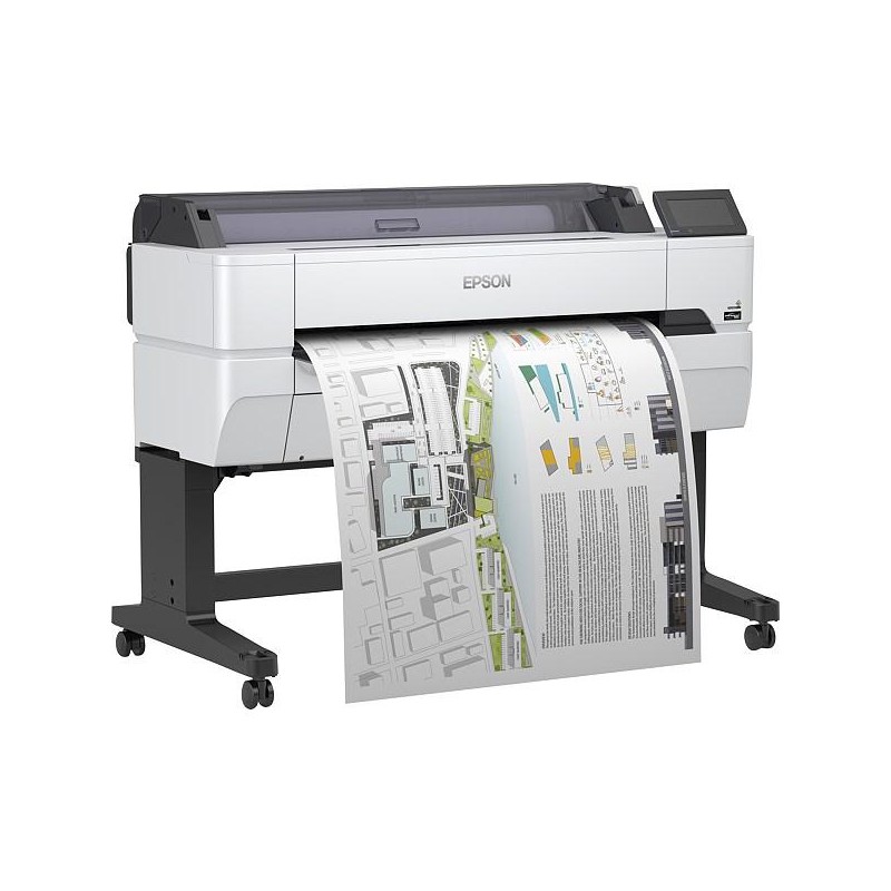 Plotter Inkjet Color Epson Surecolor SC-T5400, A0, Functii:Impr.,Viteza de Print Mono:nespec.,Viteza de Print color:nespec.,Cone