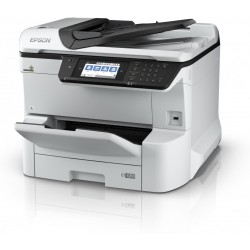 Multifunctional inkjet color Epson WorkForce Pro WF-C8610DWF, A3 , (Print,Cop,Scan,Fax),duplex,Viteza 35ppm alb-negru/color, rez