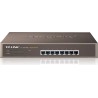 SWITCH TP-LINK  8 porturi Gigabit. carcasa metalica, rackabil "TL-SG1008" (timbru verde 2 lei)