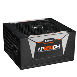 SURSA GIGABYTE AP850GM, 850 W, modulara, ATX 12V V2.31, fan 135 mm x 1, 80 Plus Gold, "GP-AP850GM" (timbru verde 2 lei)