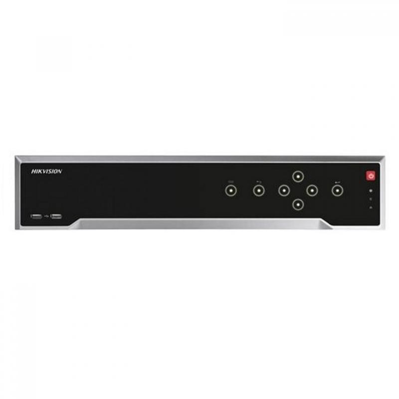 NVR HIKVISION, 32 canale, Rackabil,  capacitate max 6 TB de fiecare HDD, porturi HDMI | VGA | RCA | Retea RJ45 | USB 2.0 | USB 3