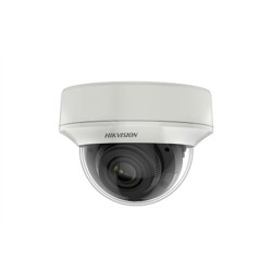 CAMERA supraveghere HIKVISION dome, pt. exterior, dist. IR 60 m, lentila varifocala 2.7 - 13mm, 2 Mpx, cu fir, carcasa metal, "D