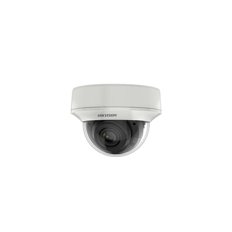 CAMERA supraveghere HIKVISION dome, pt. exterior, dist. IR 60 m, lentila varifocala 2.7 - 13mm, 2 Mpx, cu fir, carcasa metal, "D