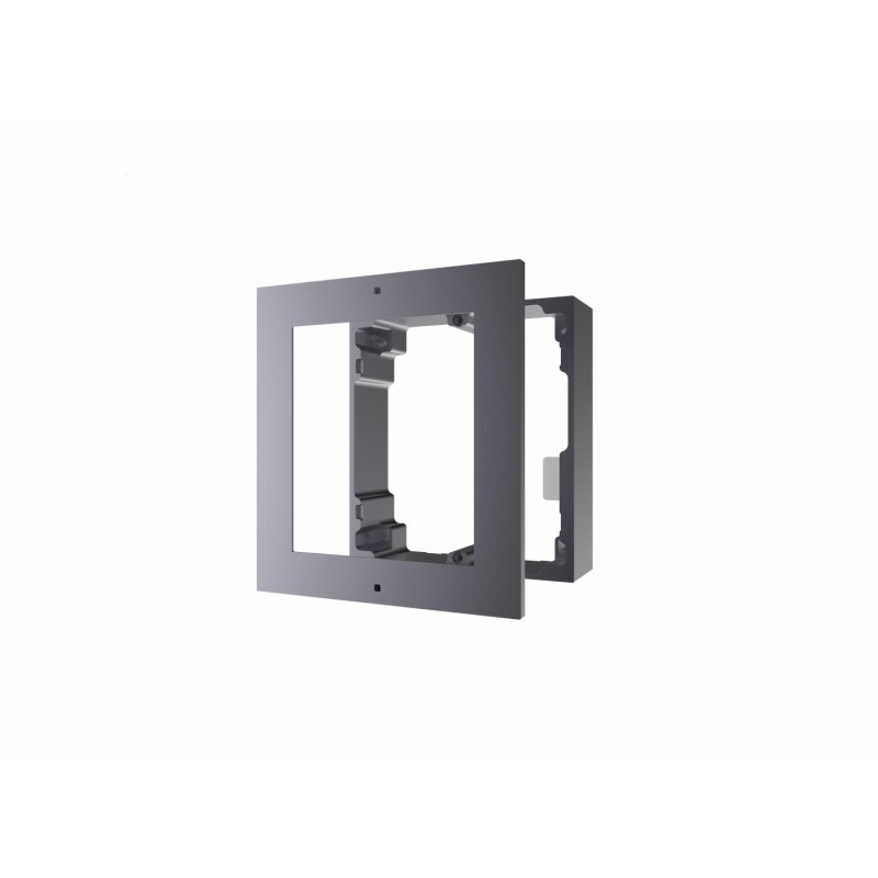 PANOU frontal HIKVISION, pt modul videointerfon modular Hikvision DS-KD-ACW1, montare aplicata, aluminiu, 117mm x 1 07mm x 4mm, 