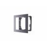 PANOU frontal HIKVISION, pt modul videointerfon modular Hikvision DS-KD-ACW1, montare aplicata, aluminiu, 117mm x 1 07mm x 4mm, 