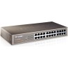 SWITCH TP-LINK 24 porturi 10/100Mbps. carcasa metalica, desktop/rackmount "TL-SF1024D" (timbru verde 2 lei)