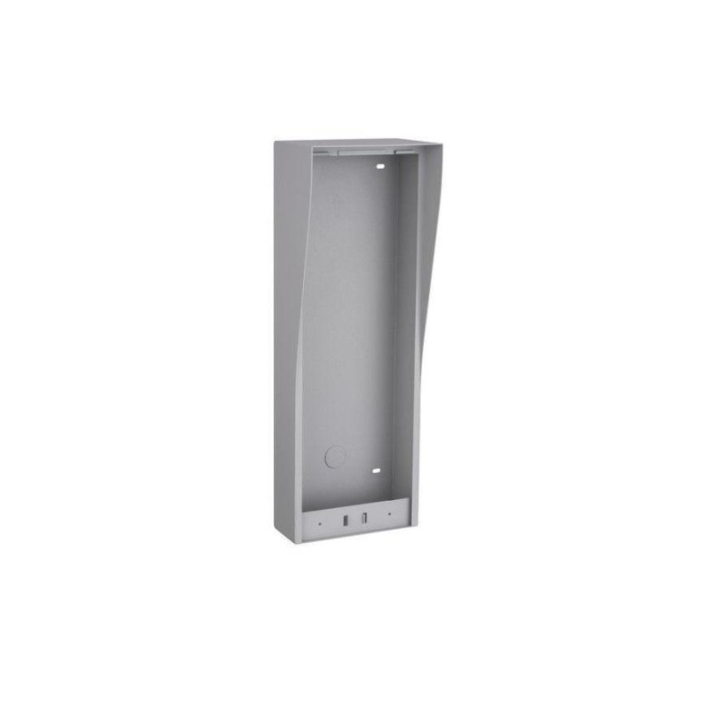 CARCASA videointerfon HIKVISION, montare pe perete, otel inoxidabil, compatibila pentru postul de exterior (DS-KD8102-V), "DS-KA
