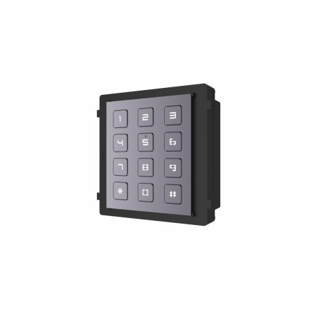 MODUL extensie HIKVISION, pt videointerfon cu tastatura, permite formarea codului de apartament/acces, montaj aplicat/ingropat (