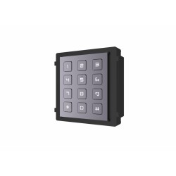MODUL extensie HIKVISION, pt videointerfon cu tastatura, permite formarea codului de apartament/acces, montaj aplicat/ingropat (