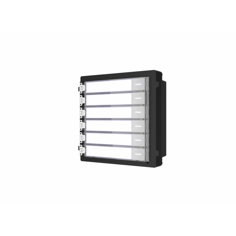 MODUL extensie HIKVISION, pt videinterfon, 6 butoane apelar, montaj aplicat sau ingropat (acc. neincluse), customizare afisare n