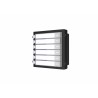 MODUL extensie HIKVISION, pt videinterfon, 6 butoane apelar, montaj aplicat sau ingropat (acc. neincluse), customizare afisare n