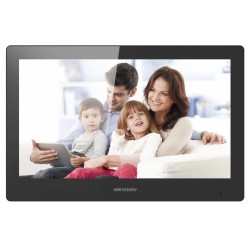 MONITOR videointerfon modular HIKVISION, ecran LCD 10", touch screeen, rezolutie 1024 x 600, Wi-Fi 802.11b/g/n, "DS-KH8520-WTE1/