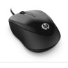 MOUSE HP, "X1000", PC sau NB, cu fir, USB, optic, 1200 dpi, butoane/scroll 3/1, , negru, "4QM14AA" (timbru verde 0.18 lei)