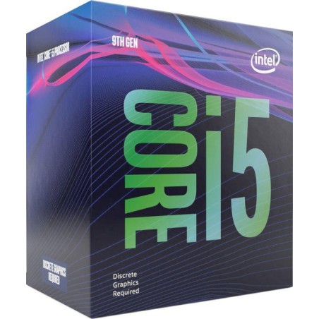 CPU INTEL, skt. LGA 1151 Core i5, i5-9500F, frecventa 3.0 GHz, turbo 4.4 GHz, 6 nuclee, putere 65 W, cooler, "BX80684I59500F"
