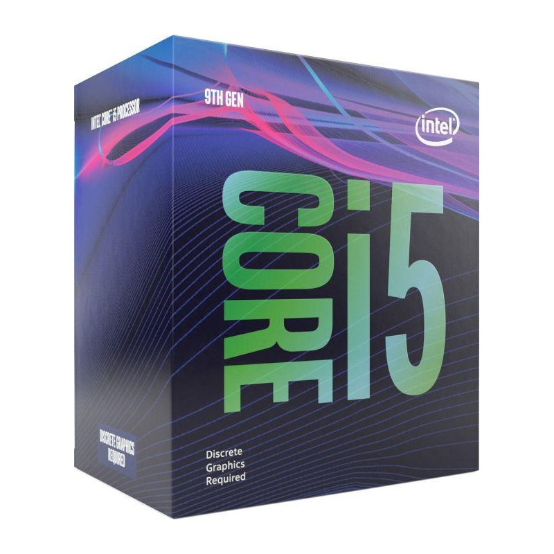 CPU INTEL, skt. LGA 1151 Core i5, i5-9500F, frecventa 3.0 GHz, turbo 4.4 GHz, 6 nuclee, putere 65 W, cooler, "BX80684I59500F"