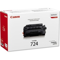 Toner Original Canon Black, CRG-724, pentru LBP-6750|LBP-6780|MF-512|MF-515, 6K, (timbru verde 1.2 lei) , "CR3481B002AA"
