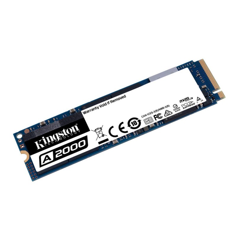 SSD KINGSTON, A2000, 250 GB, M.2, PCIe Gen3.0 x4, 3D Nand, R/W: 2000/1100 MB/s, "SA2000M8/250G"