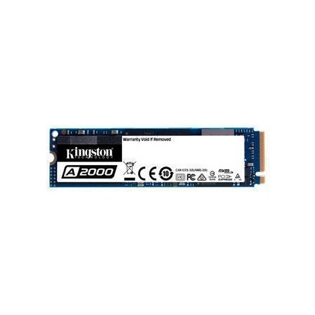 SSD KINGSTON, A2000, 500 GB, M.2, PCIe Gen3.0 x4, 3D Nand, R/W: 2200/2000 MB/s, "SA2000M8/500G"